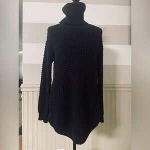 RVCA Black Turtleneck Sweater size XS New
